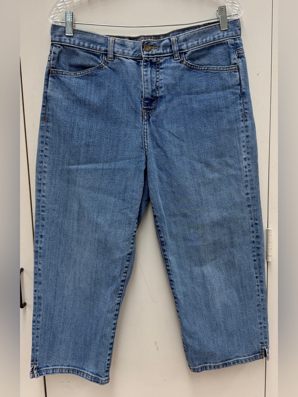 Ralph Lauren Women's Light Blue Cropped Jeans